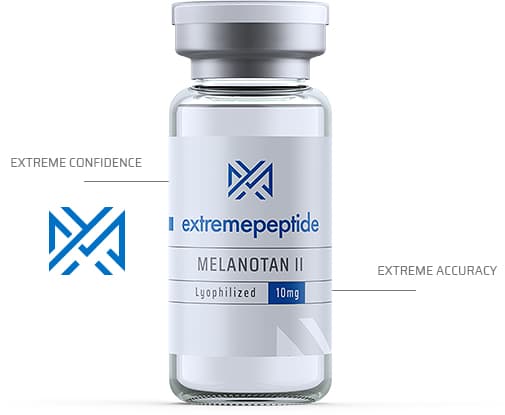 Extreme Confidence & Extreme Accuracy - Melanotan II Lyophilized 10mg Vial